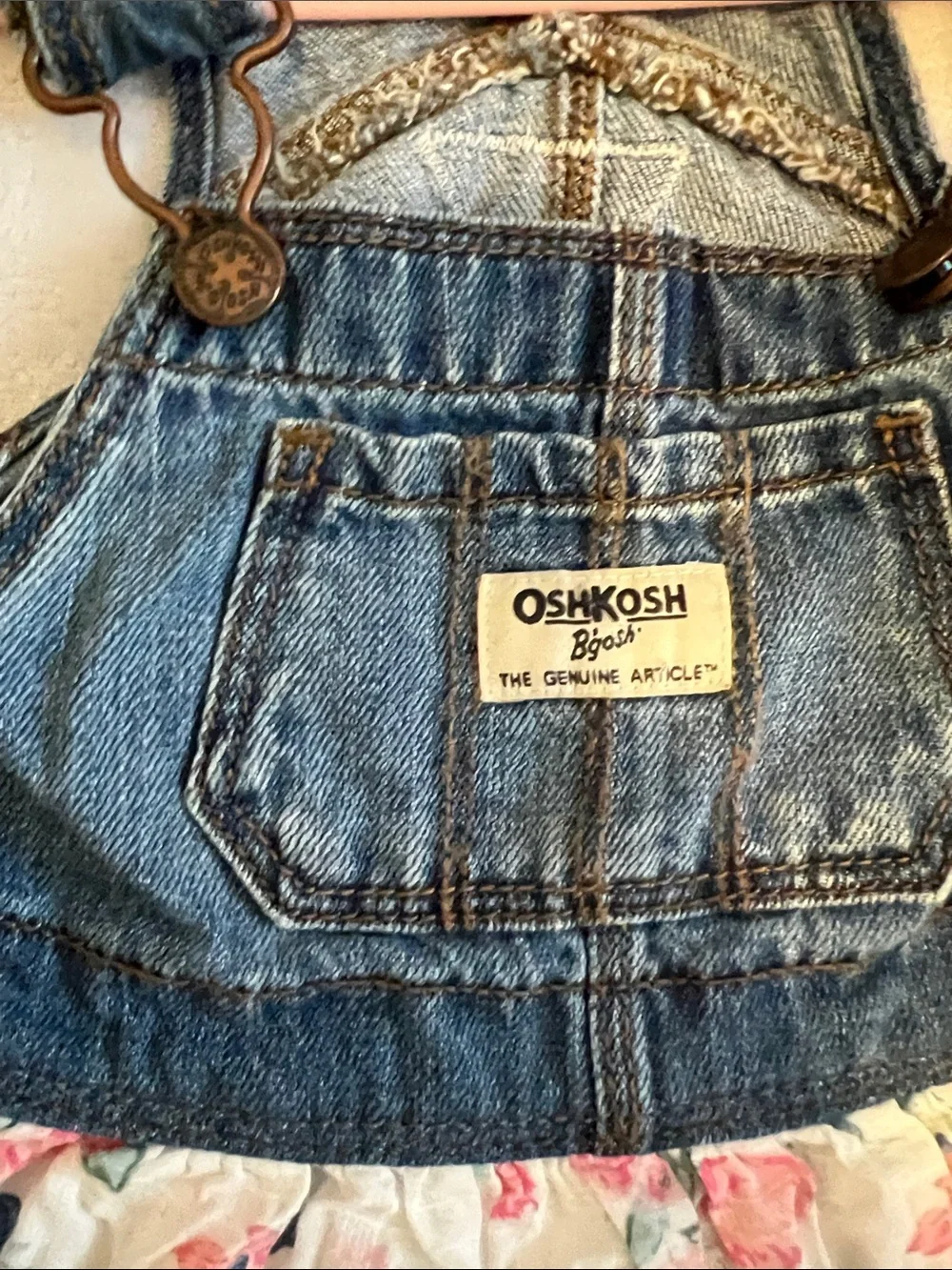 OshKosh Bgosh denim overall